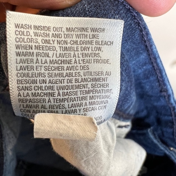 🌹Old Navy Dark Wash Blue Denim Jeans Women’s Plus Size 18 Boot Cut Stretch - Picture 9 of 9